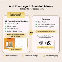 1 QR NFC Enabled Tooth Cut-Out Custom Shape Standee | Dental Clinic Counter