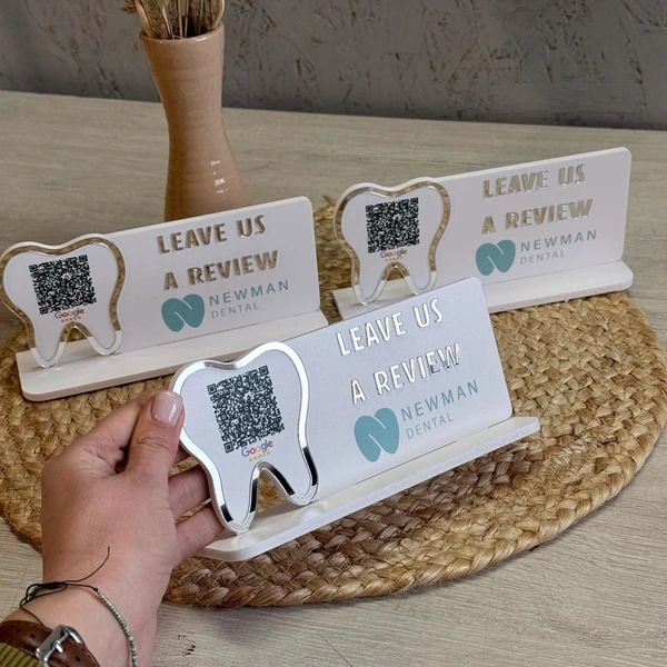 QR code Business Social Media Sign | Payment Sign | Custom Logo Sign
