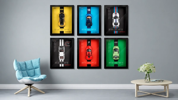 Premium Car Lover Gift Frames