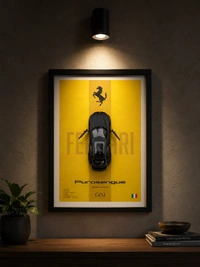 Ferrari Die-Cast Frame | Premium Display