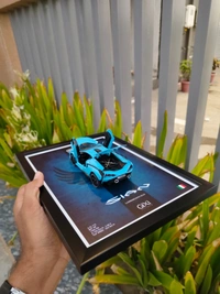 Lamborghini Die-Cast Frame | Premium Display