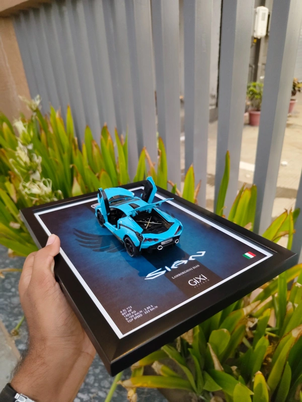 Lamborghini Die-Cast Frame | Premium Display