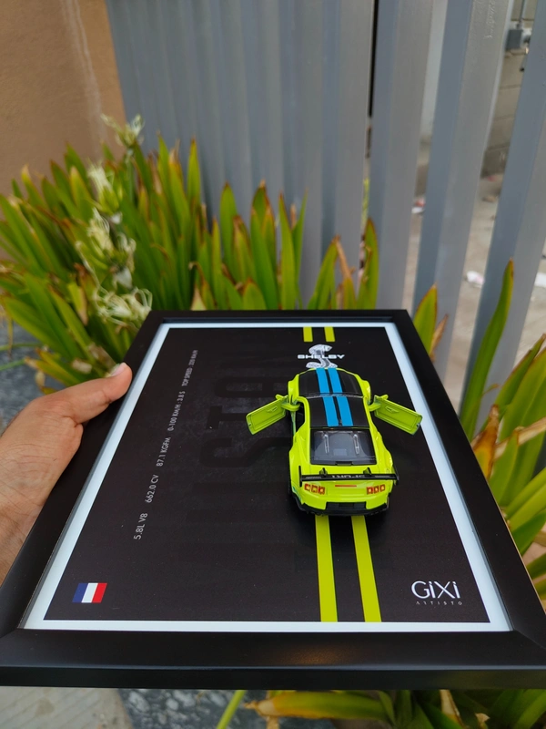 Mustang GT Die-Cast Frame | Premium Display