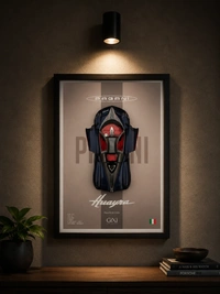 Pagani Die-Cast Frame | Premium Display