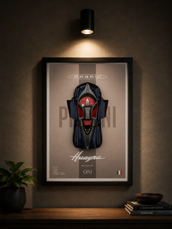 Pagani Die-Cast Frame | Premium Display
