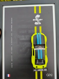 Mustang GT Die-Cast Frame | Premium Display