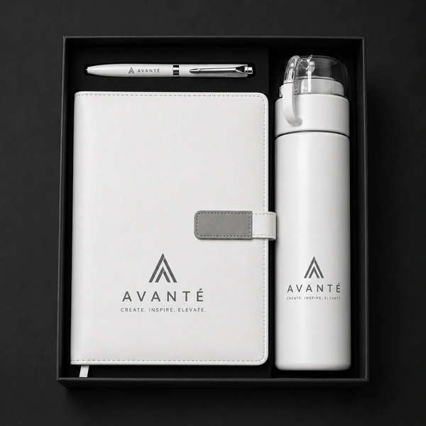 THERMOS CUP BOTTLE, BALL PEN & 190PGS HARDBOUND MAGNETIC CLIP DIARY | DPB06