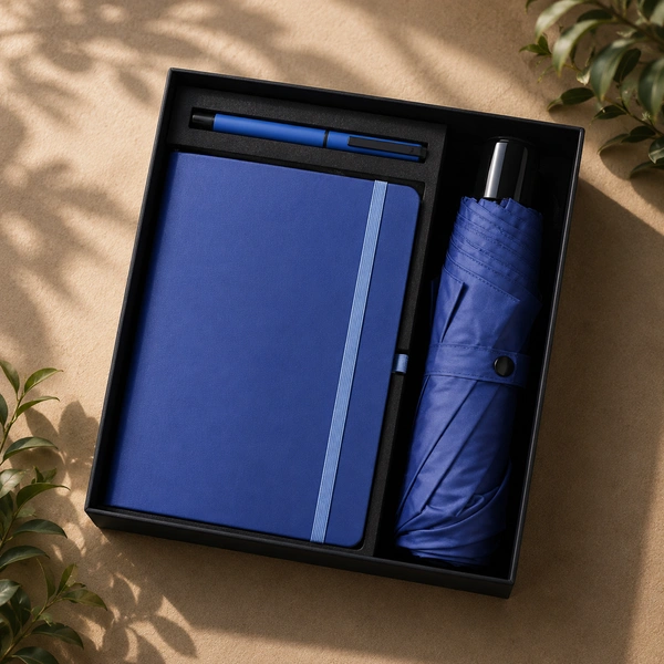 DOUBLE FOLD UMBRELLA, BALL PEN & 160PGS HARDBOUND DIARY | DPU03