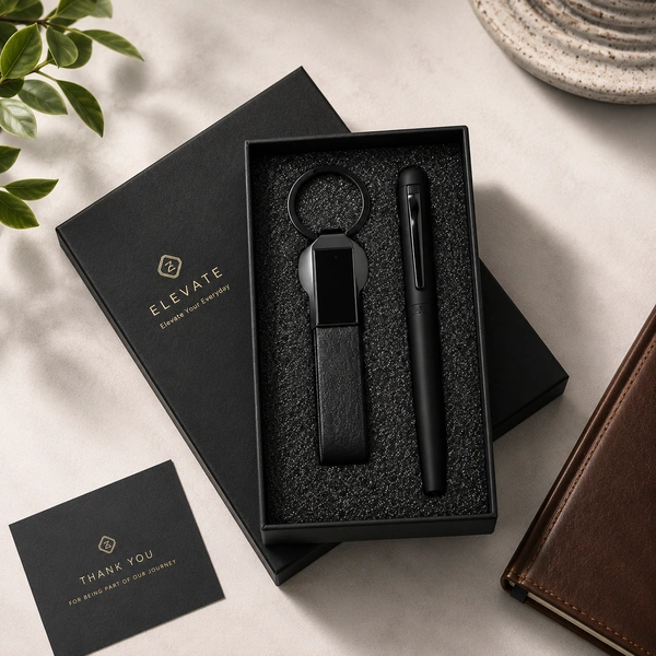 MAGNETIC CAP ROLLER PEN & BELT KEYCHAIN | HPK07