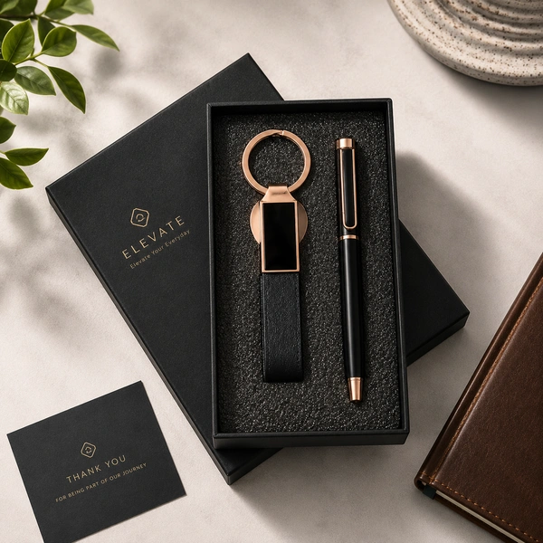 ROLLER PEN & BELT KEYCHAIN | HPK08