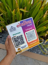 QR code Business Social Media Sign | Payment Sign | Custom Logo Sign