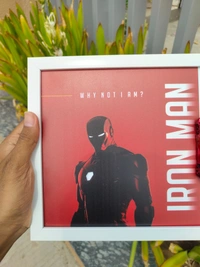 Marvel Cars Iron Man Die-Cast Frame | Premium Display