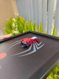 Marvel Cars SpiderMan Die-Cast Frame | Premium Display