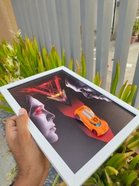 Marvel Cars Vision Die-Cast Frame | Premium Display