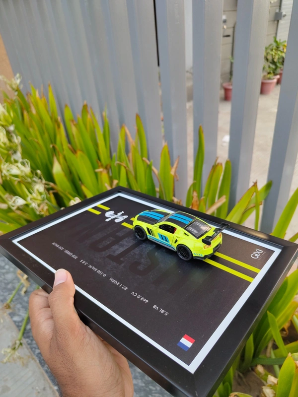 Mustang GT Die-Cast Frame | Premium Display