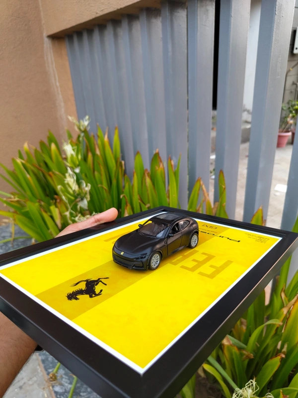 Ferrari Die-Cast Frame | Premium Display