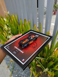 Mustang Dodge Die-Cast Frame | Premium Display