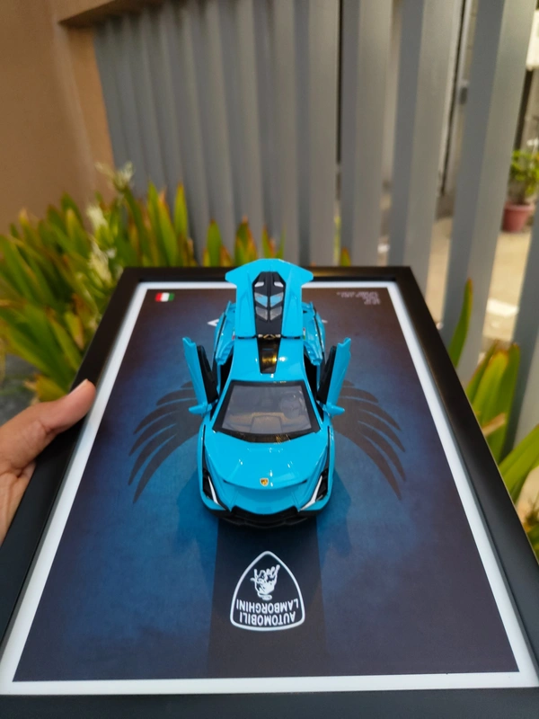 Lamborghini Die-Cast Frame | Premium Display