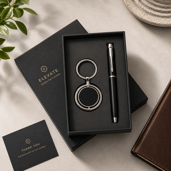 BALL PEN & ROTATING KEYCHAIN | PK01