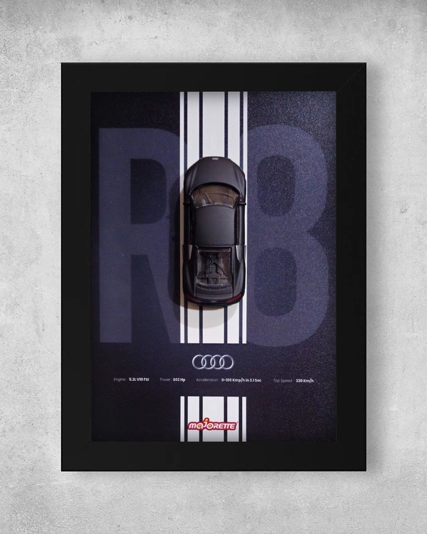 Audi R8 Diecast Frame
