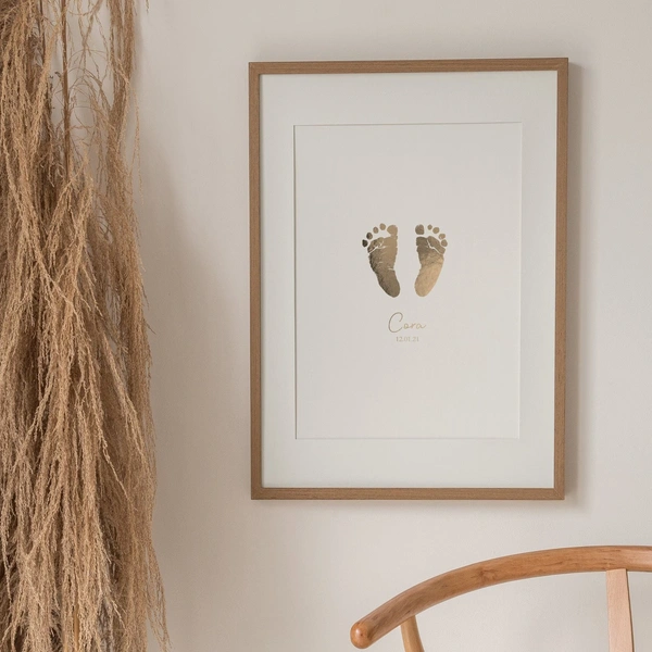 Golden Foil Baby Keepsake A4 size