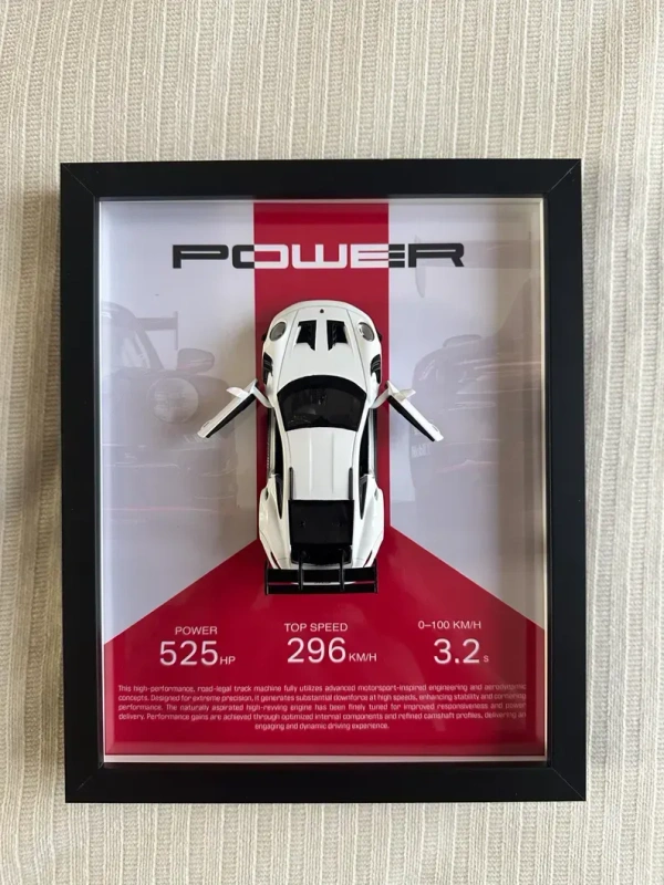 Porsche Diecast Car Frame | 8x10 | Supercar Decor | Car Enthusiast Gift
