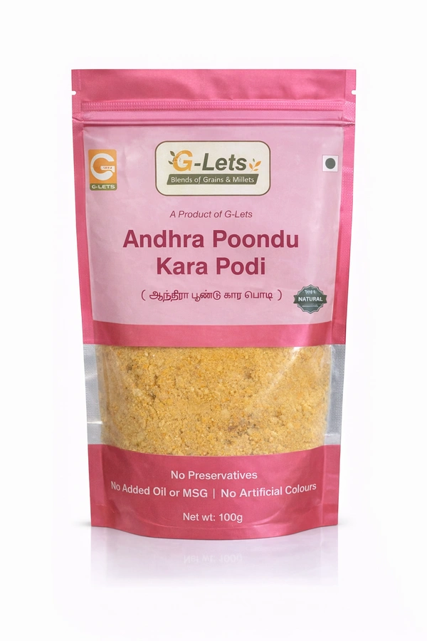 G-Lets Andhra Poondu Kara Podi - 100g