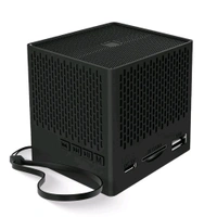 Lapcare Kube 5W Portable Bluetooth Speaker Green with Powerful Sound