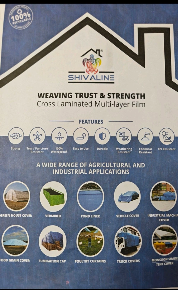 Cross Laminated Multi Layer Film Talpaurin 50*50