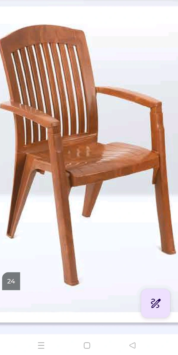 NILKAMAL HERITAGE CHAIR WEATHER BROWN