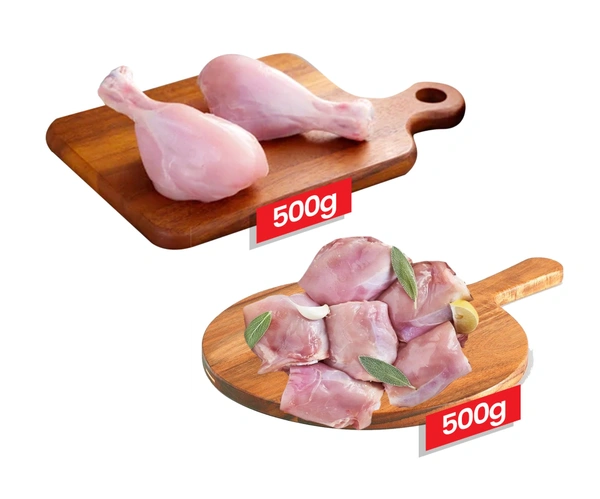 Chicken Thigh + Chicken Drumstick