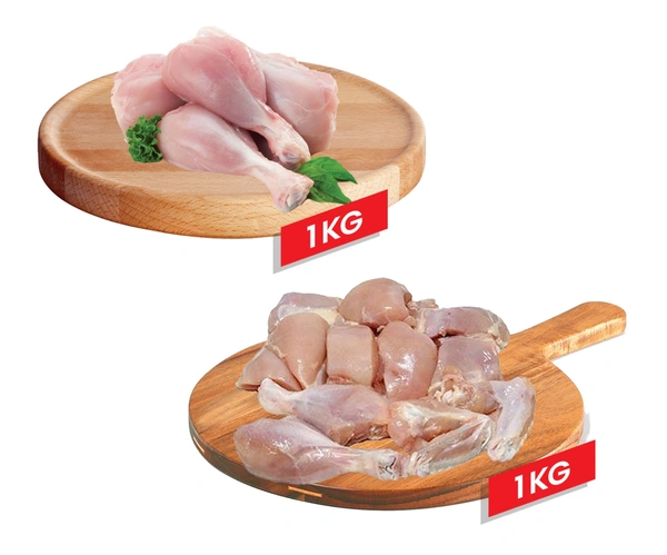 Chicken Briyani Cut + Chicken Leg