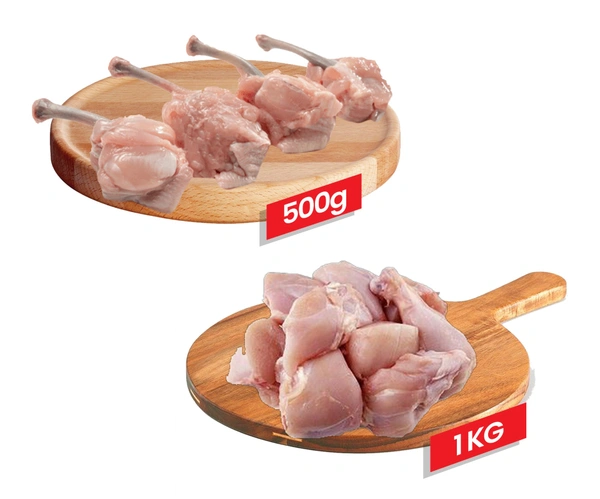 Chicken Curry Cut 1 Kg + Chicken Lollypop 500g