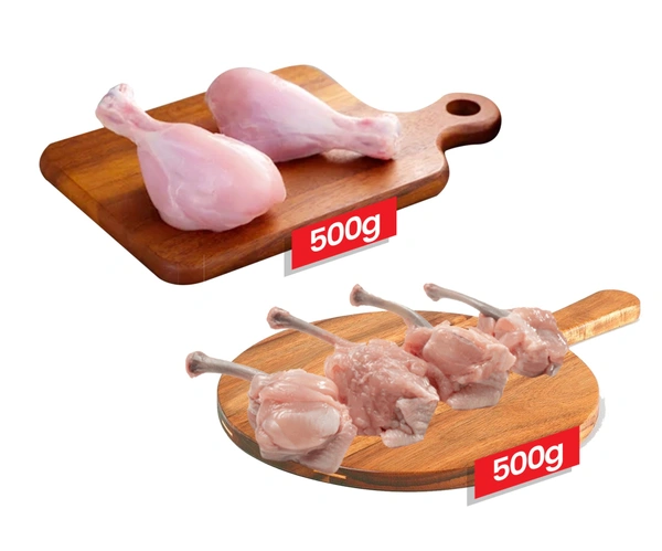 Chicken Lollypop 500 Gram + Chicken Drumstick 500 Gram