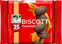 Biscotti Caramel - Bisk Farm 144gm