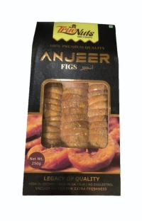 Nuts Brown Dry Figs, Packaging 250gm