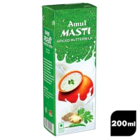 Amul Masti Spiced Buttermilk 200 ml (Tetra Pack)