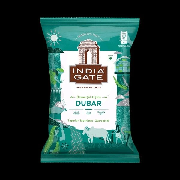 India Gate Pure Basmati Rice 1Kg