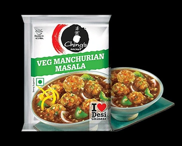 Ching's Secret Veg Manchurian Masala 20g (Pack Of 5) | Indo-Chinese Vegetable Masala