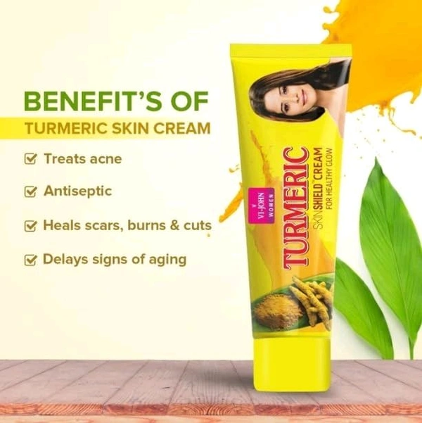 Vi john Turmeric Skin Shield Cream for Healthy Glow 50g