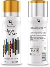 RAMSONS Once More Deodorant Spray - For Men & Women (200 ml)