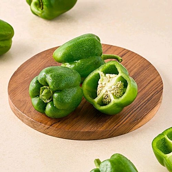 Fresh Green Capsicum ( Shimla Mirch) - Premium Quality 250g