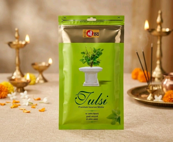 Shree Jay Premium Tulsi Incense Sticks 160g