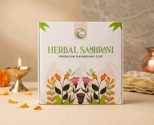 RSA Herbal Sambrani Premium Sambrani Cup (12 cups)