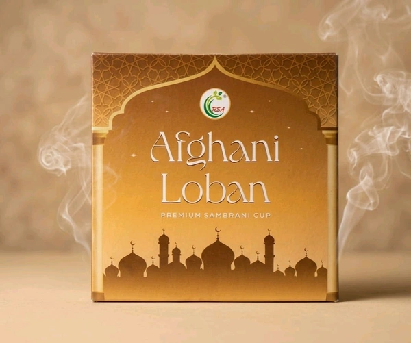 RSA Afghani Loban Premium Sambrani Cup (12 Cups)