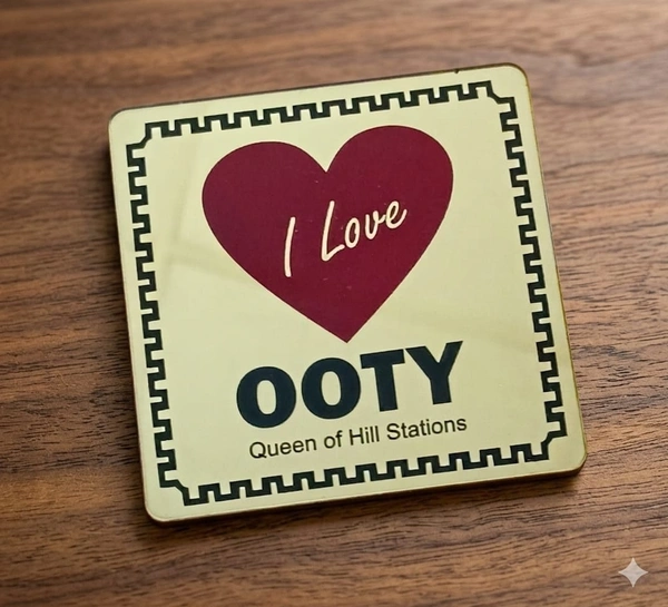 I Love OOTY Souvenir Fridge Magnets