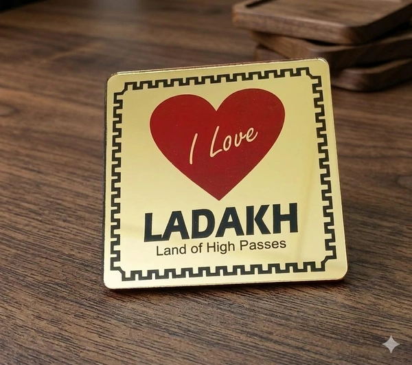 I Love Ladakh Souvenir Fridge Magnets