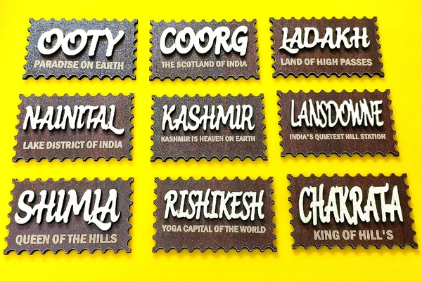 MDF 2D Fridge Magnet