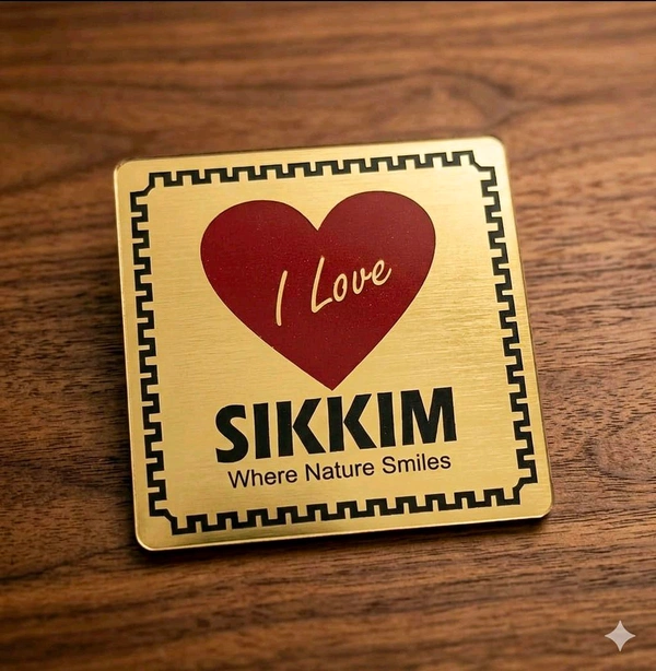 I Love Sikkim Souvenir Fridge Magnets