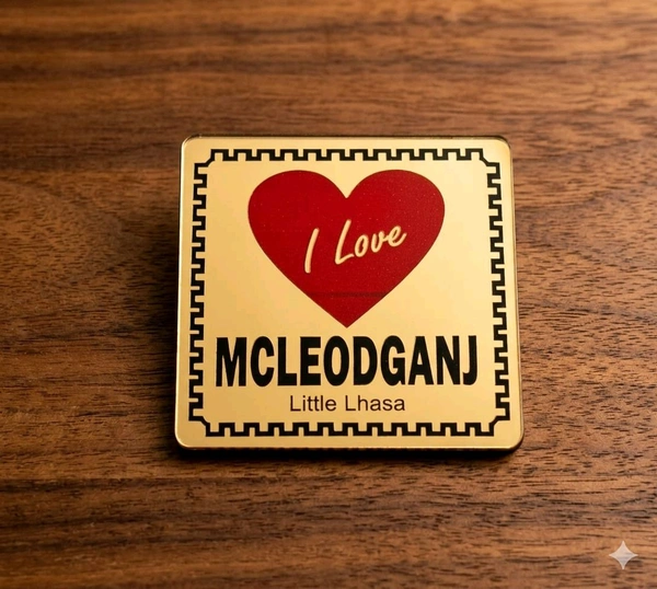 I Love McLeodganj Souvenir Fridge Magnets